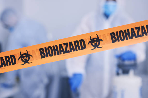 Professional Biohazard technician working in Sealevel, NC